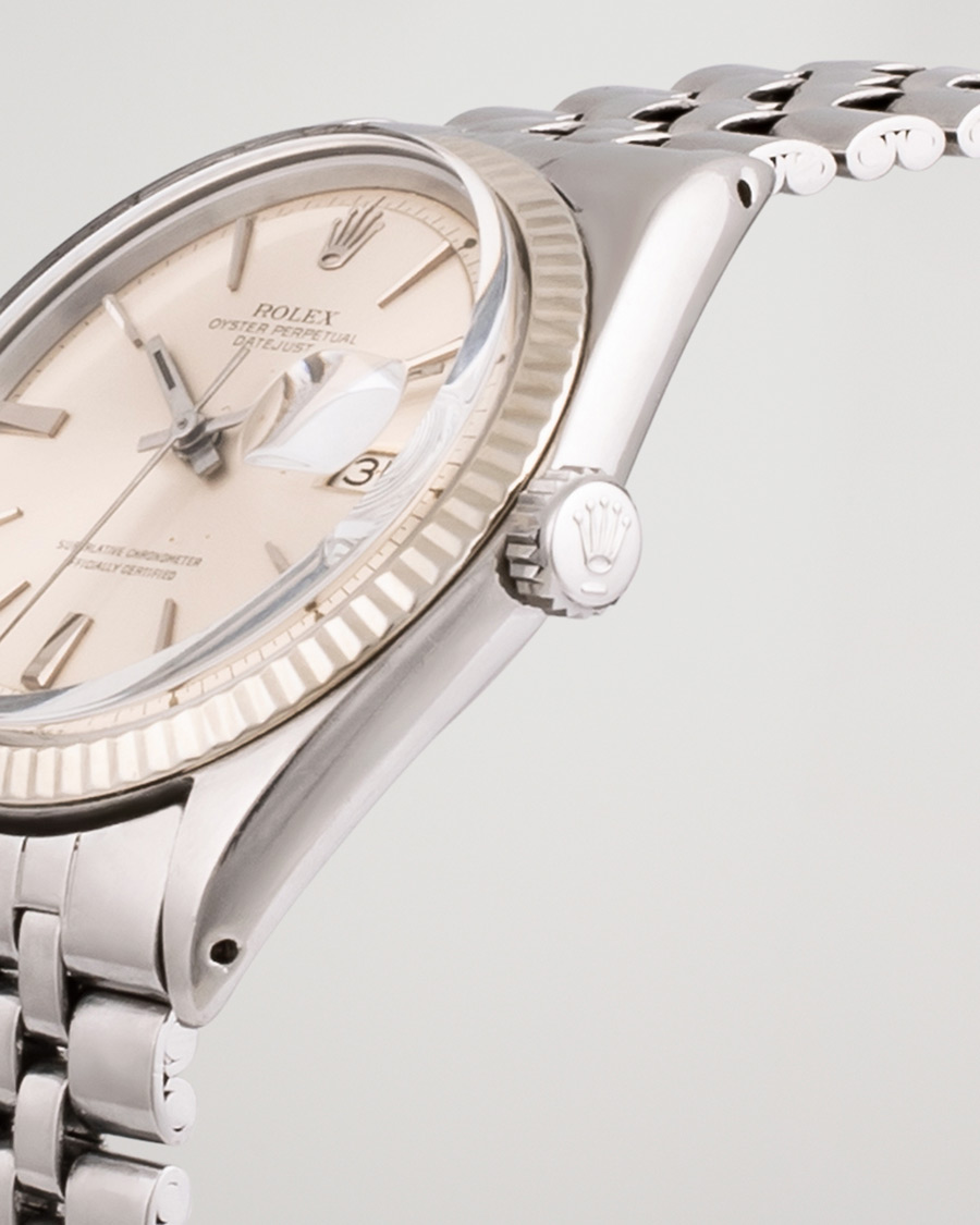 Uomini | Rolex Pre-Owned Datejust 1601 Jubilee Steel Silver Steel Silver | Rolex Pre-Owned | Datejust 1601 Jubilee Steel Silver Steel Silver