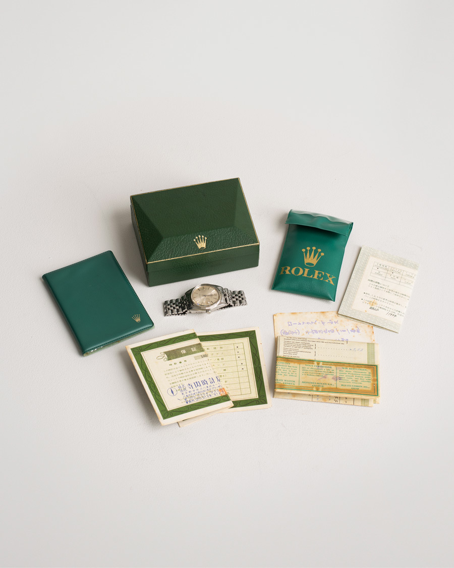 Uomini | Rolex Pre-Owned Datejust 1601 Jubilee Steel Silver Steel Silver | Rolex Pre-Owned | Datejust 1601 Jubilee Steel Silver Steel Silver