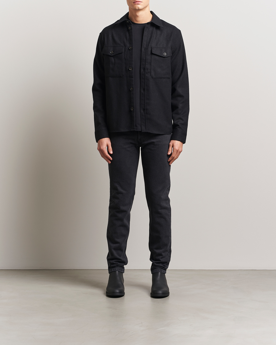 Uomini | Jeans | A.P.C. | Petit New Standard Jeans Washed Black
