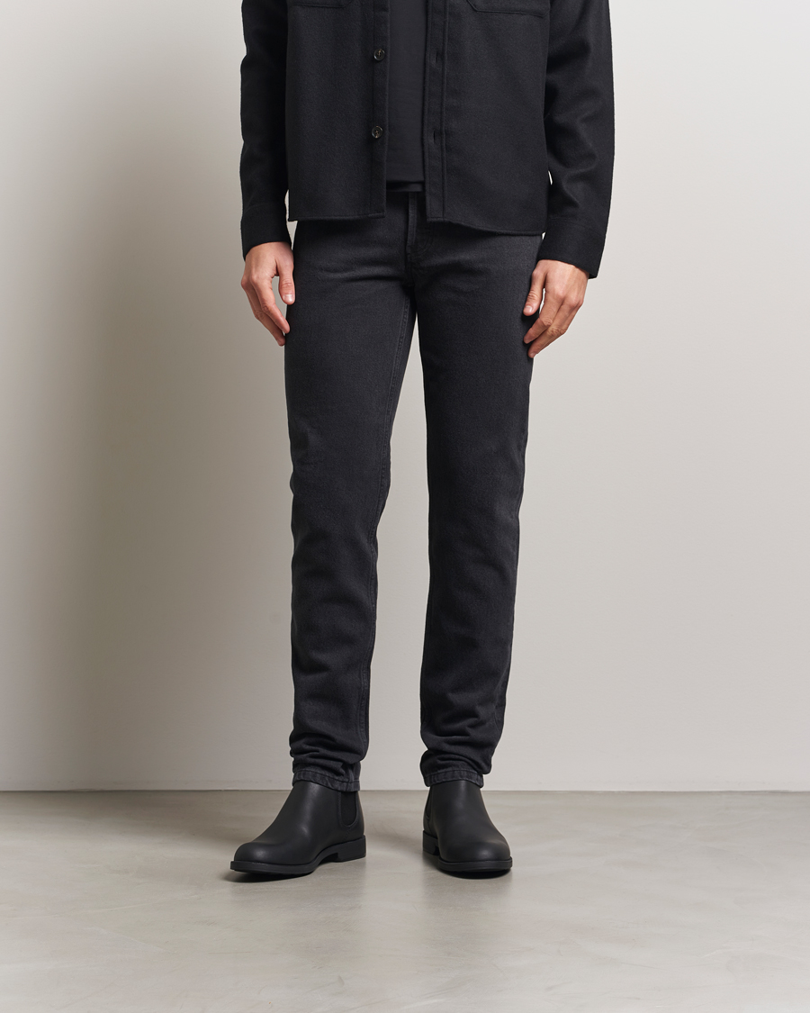 Uomini | Jeans | A.P.C. | Petit New Standard Jeans Washed Black