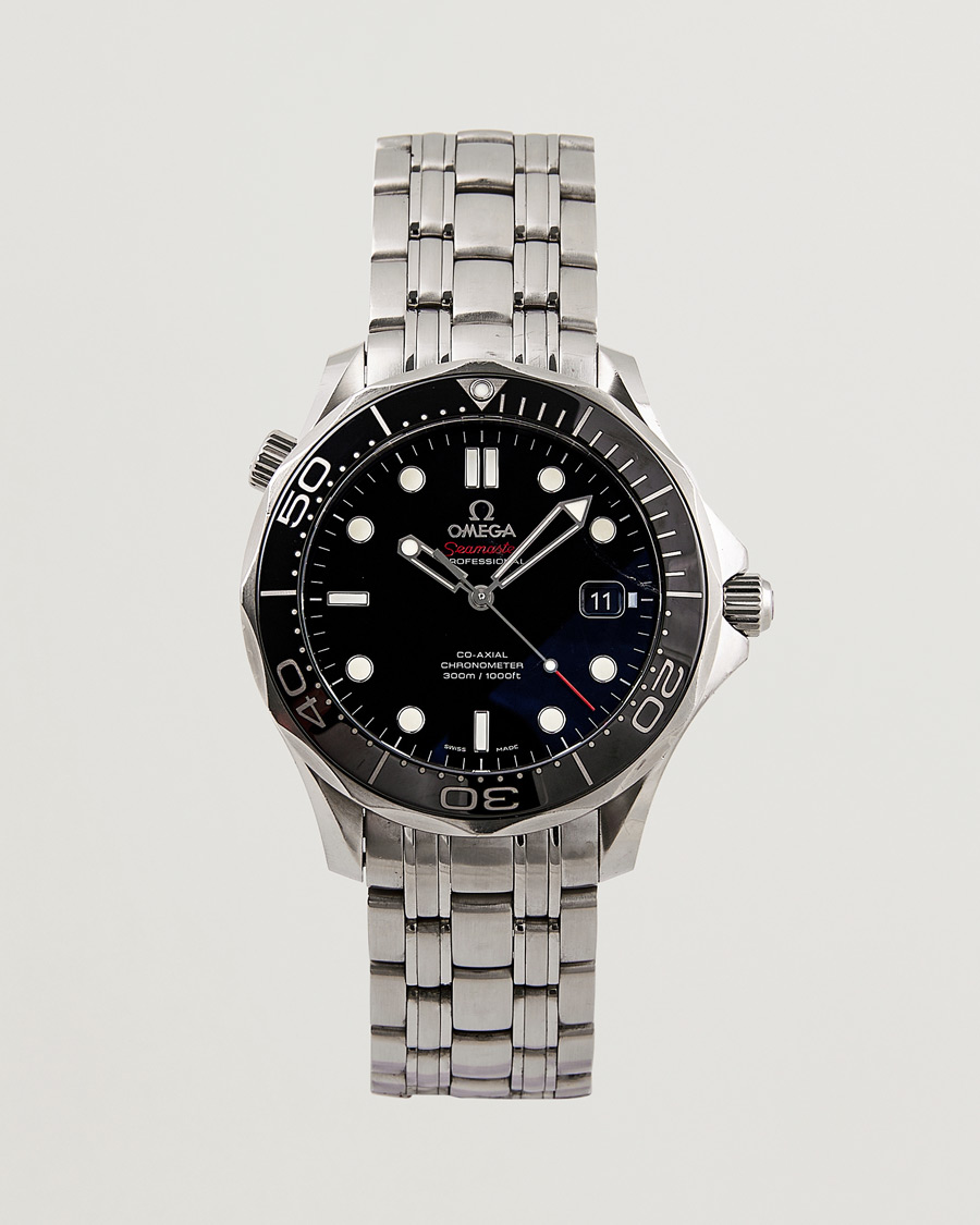 Uomini | Omega Pre-Owned Seamaster Diver 300M 212.30.41.20.01.002 Steel Black | Omega Pre-Owned | Seamaster Diver 300M 212.30.41.20.01.002 Steel Black