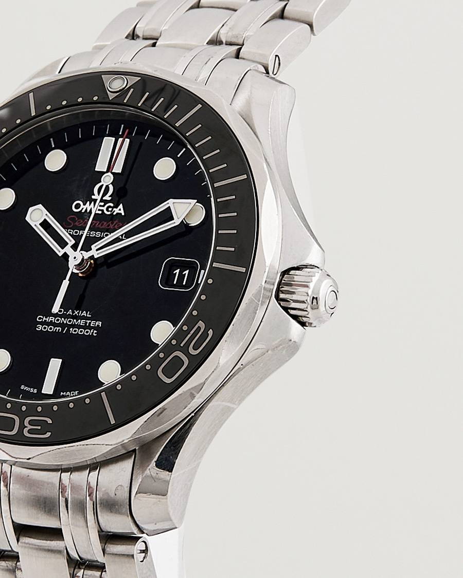 Uomini | Omega Pre-Owned Seamaster Diver 300M 212.30.41.20.01.002 Steel Black | Omega Pre-Owned | Seamaster Diver 300M 212.30.41.20.01.002 Steel Black