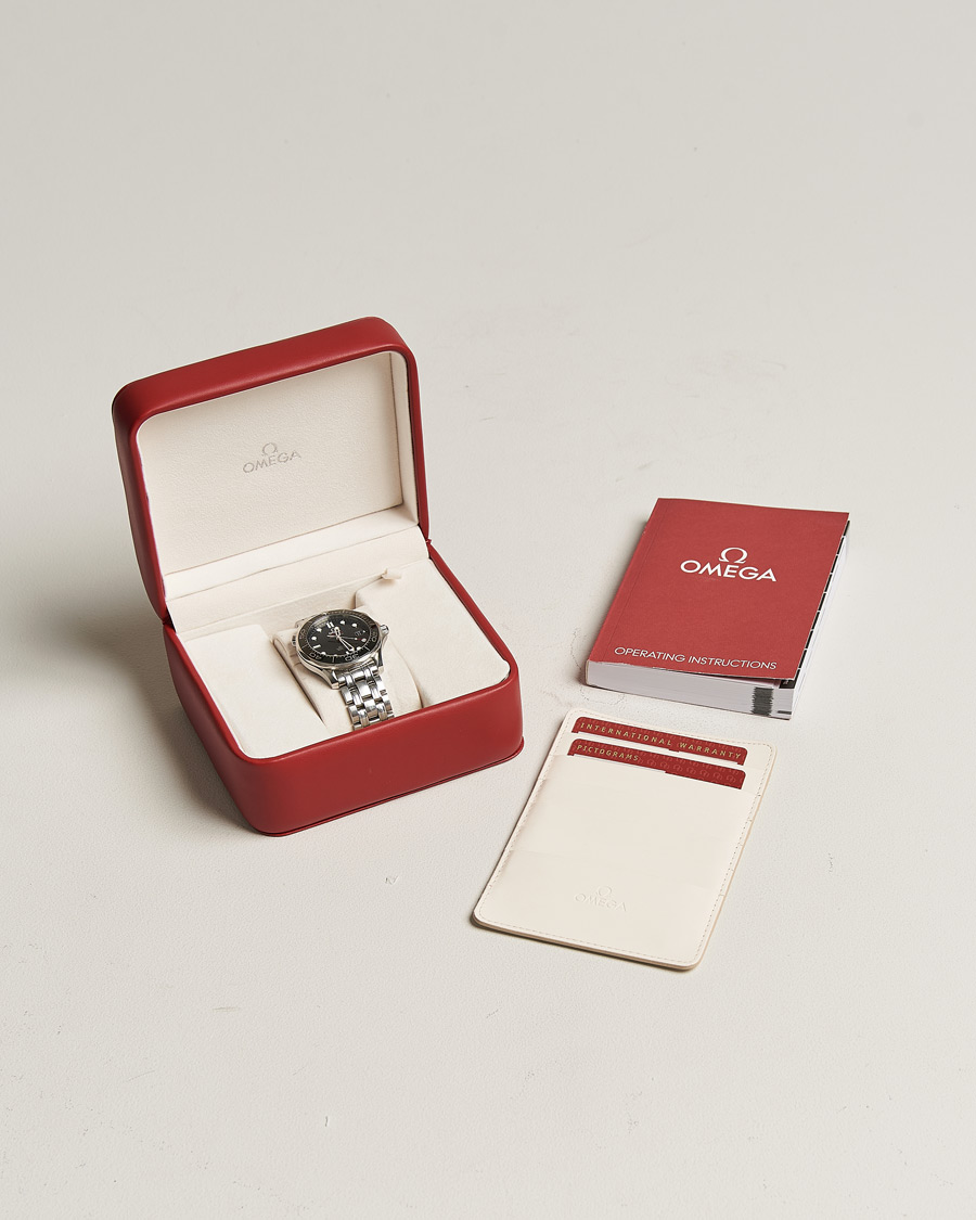 Uomini | Omega Pre-Owned Seamaster Diver 300M 212.30.41.20.01.002 Steel Black | Omega Pre-Owned | Seamaster Diver 300M 212.30.41.20.01.002 Steel Black