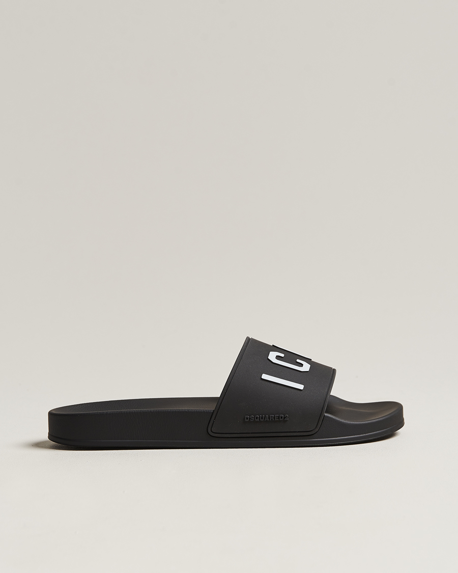 Uomini | Dsquared2 Be Icon Slides Black | Dsquared2 | Be Icon Slides Black