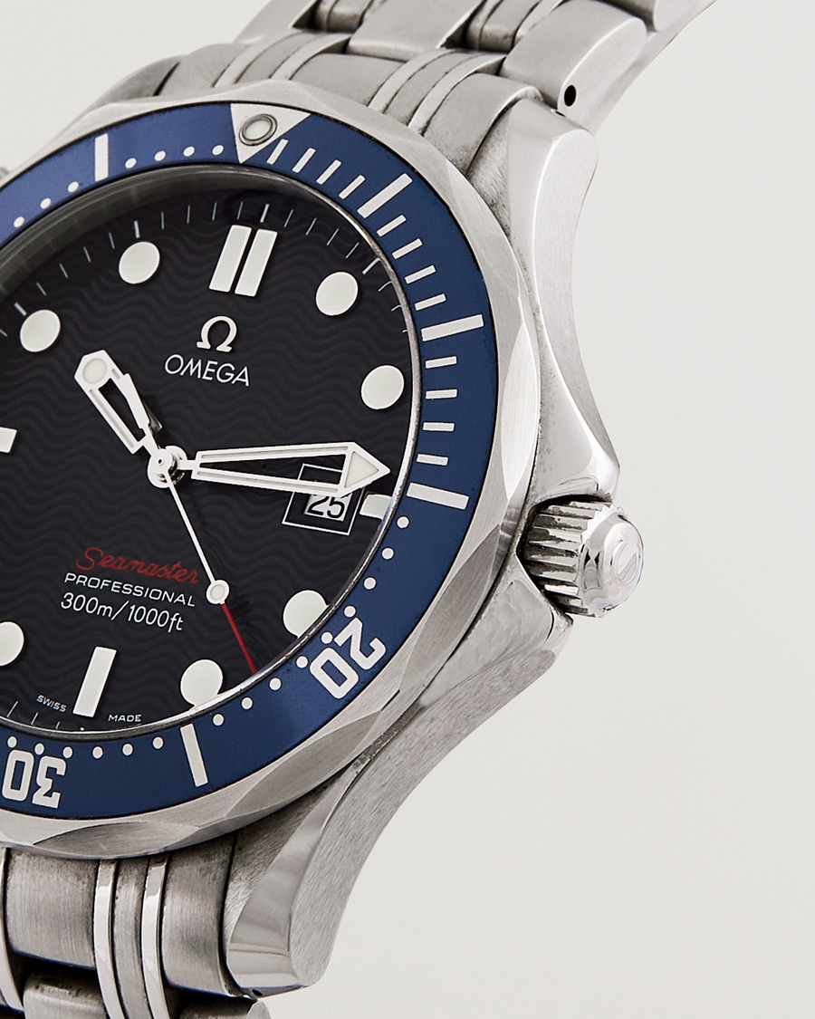 Uomini | Omega Pre-Owned Seamaster Diver 300M 2221.80.00 Steel Blue | Omega Pre-Owned | Seamaster Diver 300M 2221.80.00 Steel Blue