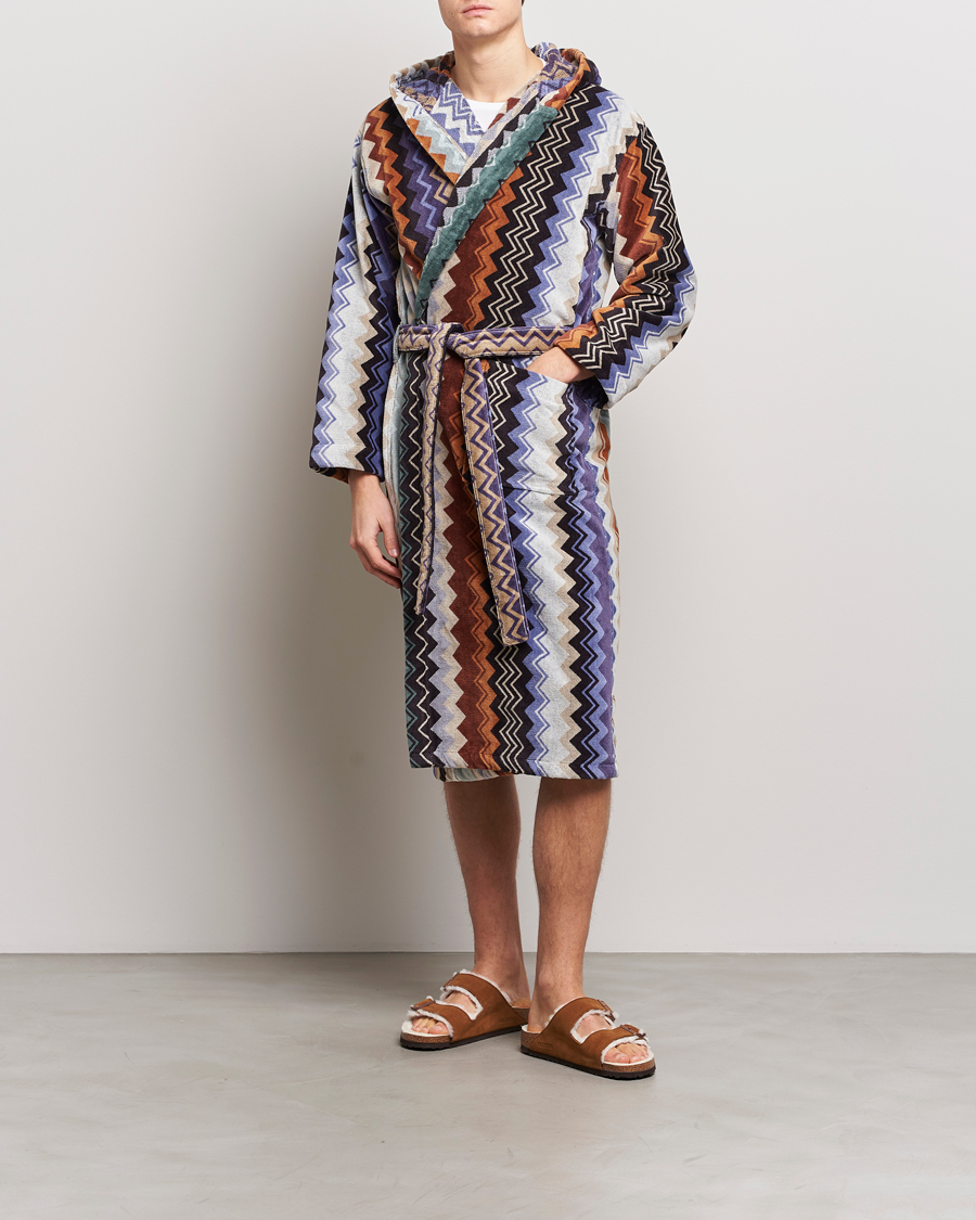 Uomini | Accappatoi & Pigiami | Missoni Home | Giacomo Bathrobe Verde Multi