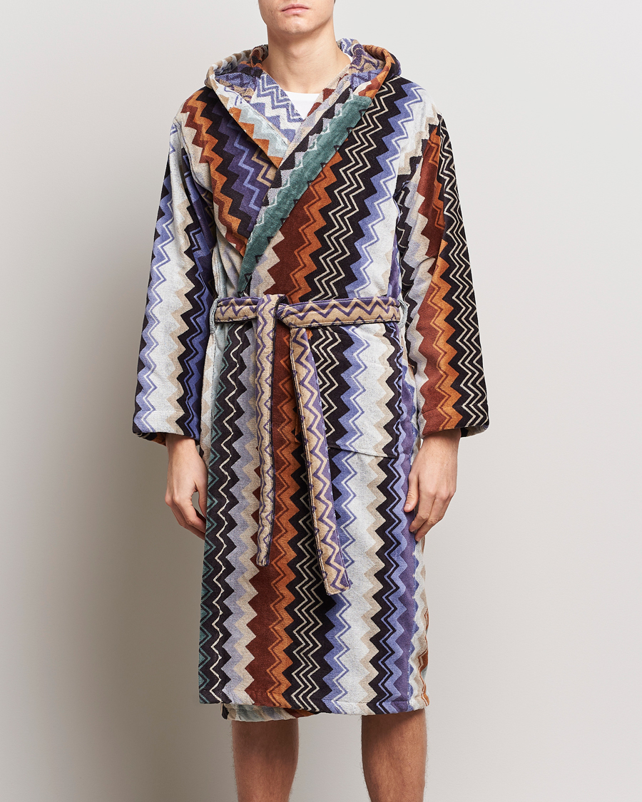 Uomini | Accappatoi & Pigiami | Missoni Home | Giacomo Bathrobe Verde Multi
