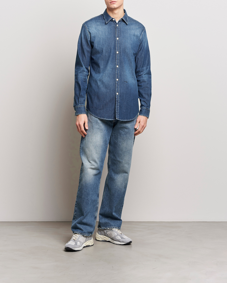 Uomini | Camicie | Dsquared2 | Relax Dan Denim Shirt Blue