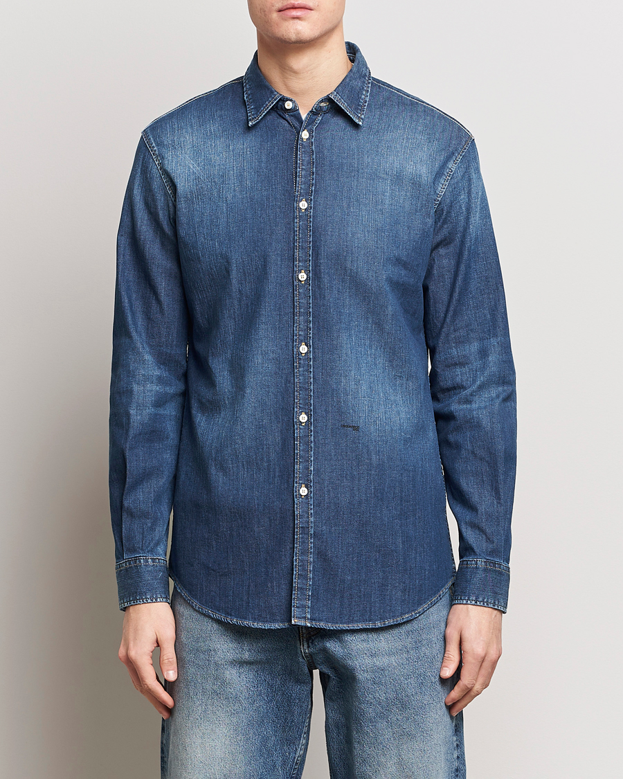 Uomini | Camicie | Dsquared2 | Relax Dan Denim Shirt Blue