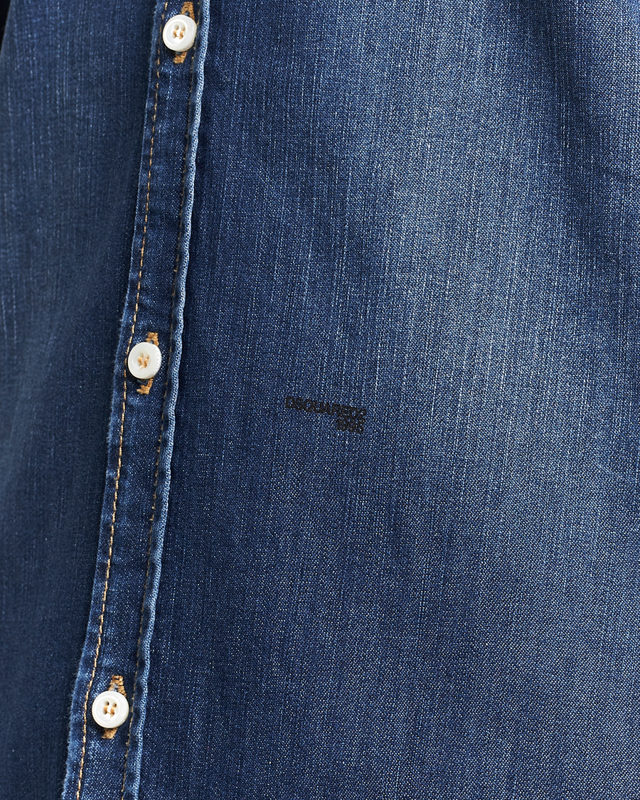Uomini | Camicie | Dsquared2 | Relax Dan Denim Shirt Blue