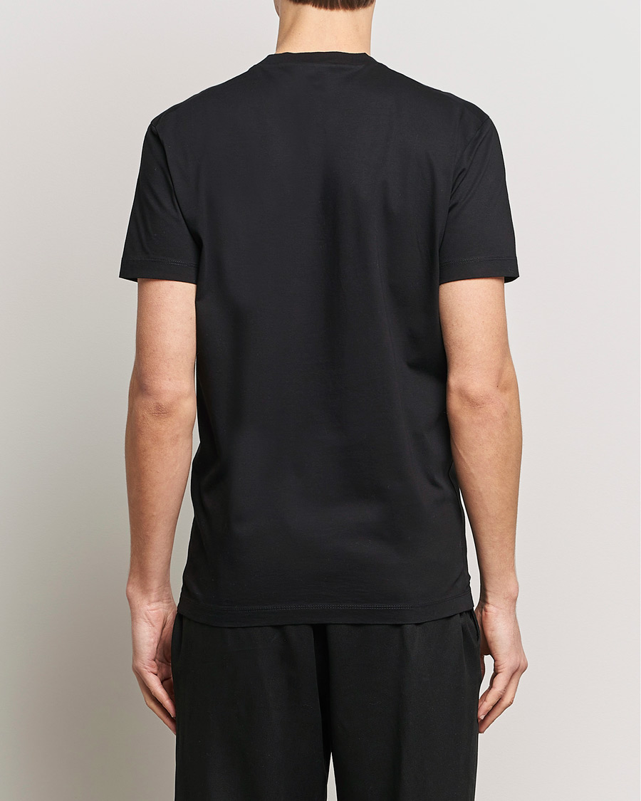 Uomini | T-shirt | Dsquared2 | Cool Fit Be Icon Crew Neck T-Shirt Black