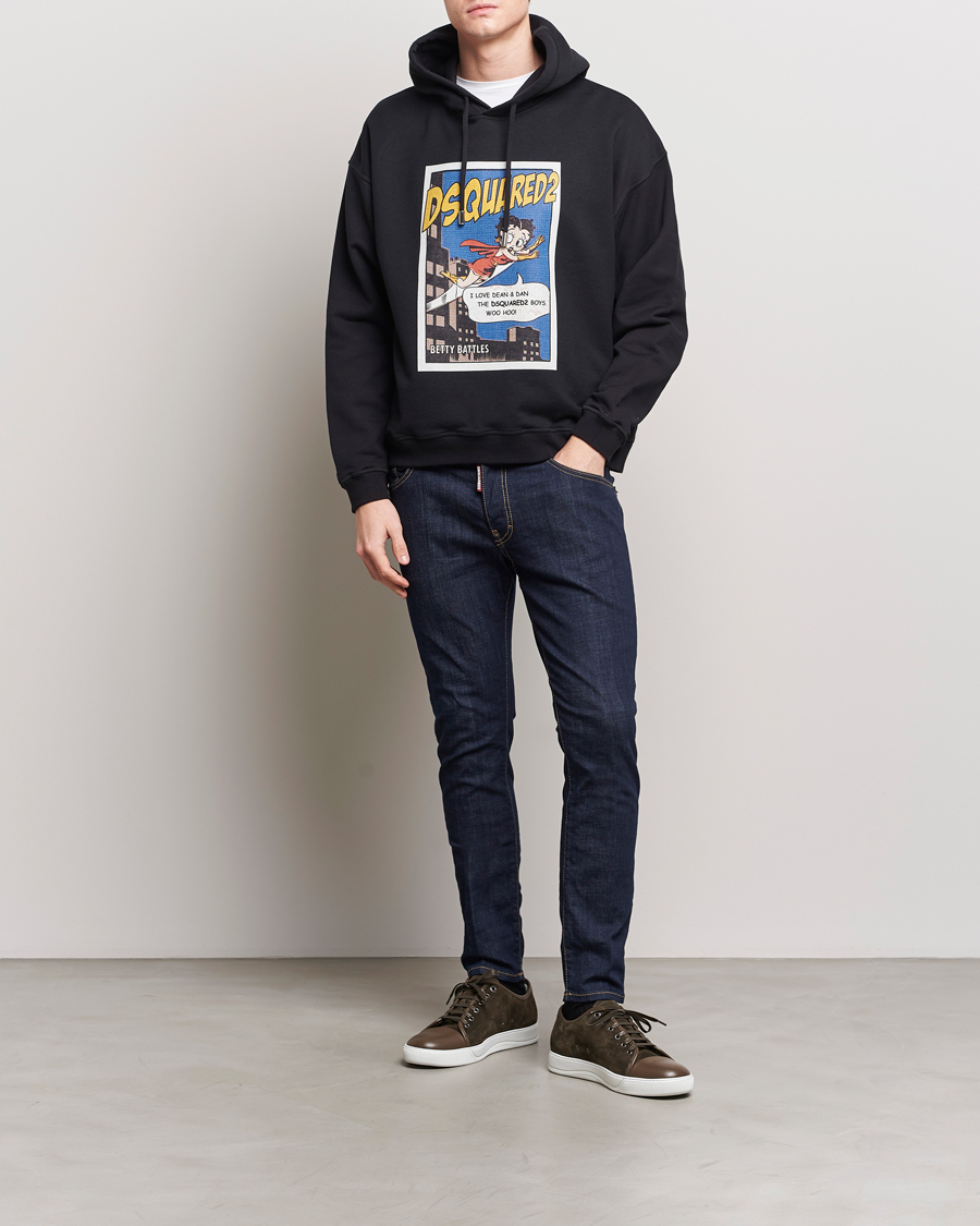 Uomini | Jeans | Dsquared2 | Skater Jeans Dark Blue