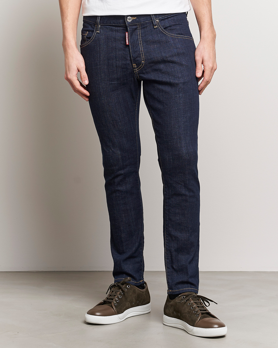 Uomini | Jeans | Dsquared2 | Skater Jeans Dark Blue