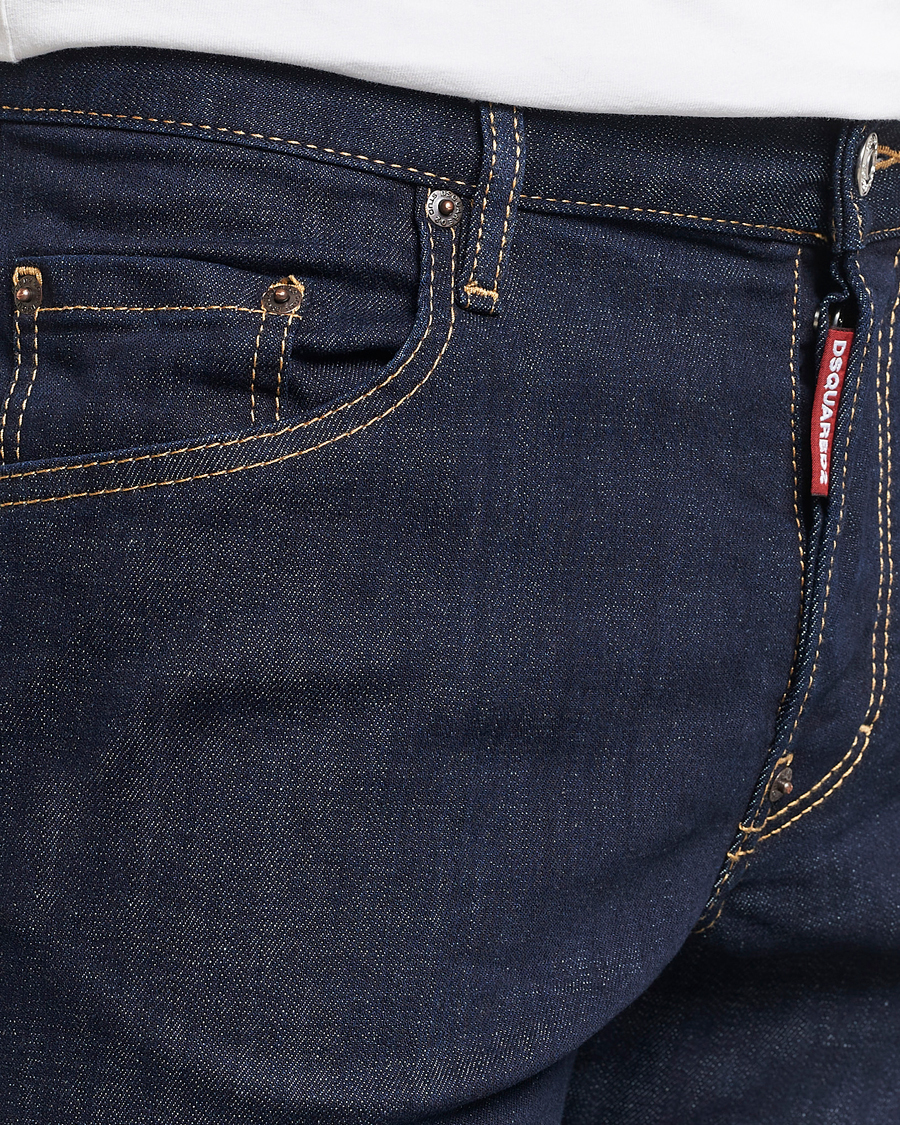 Uomini | Jeans | Dsquared2 | Skater Jeans Dark Blue