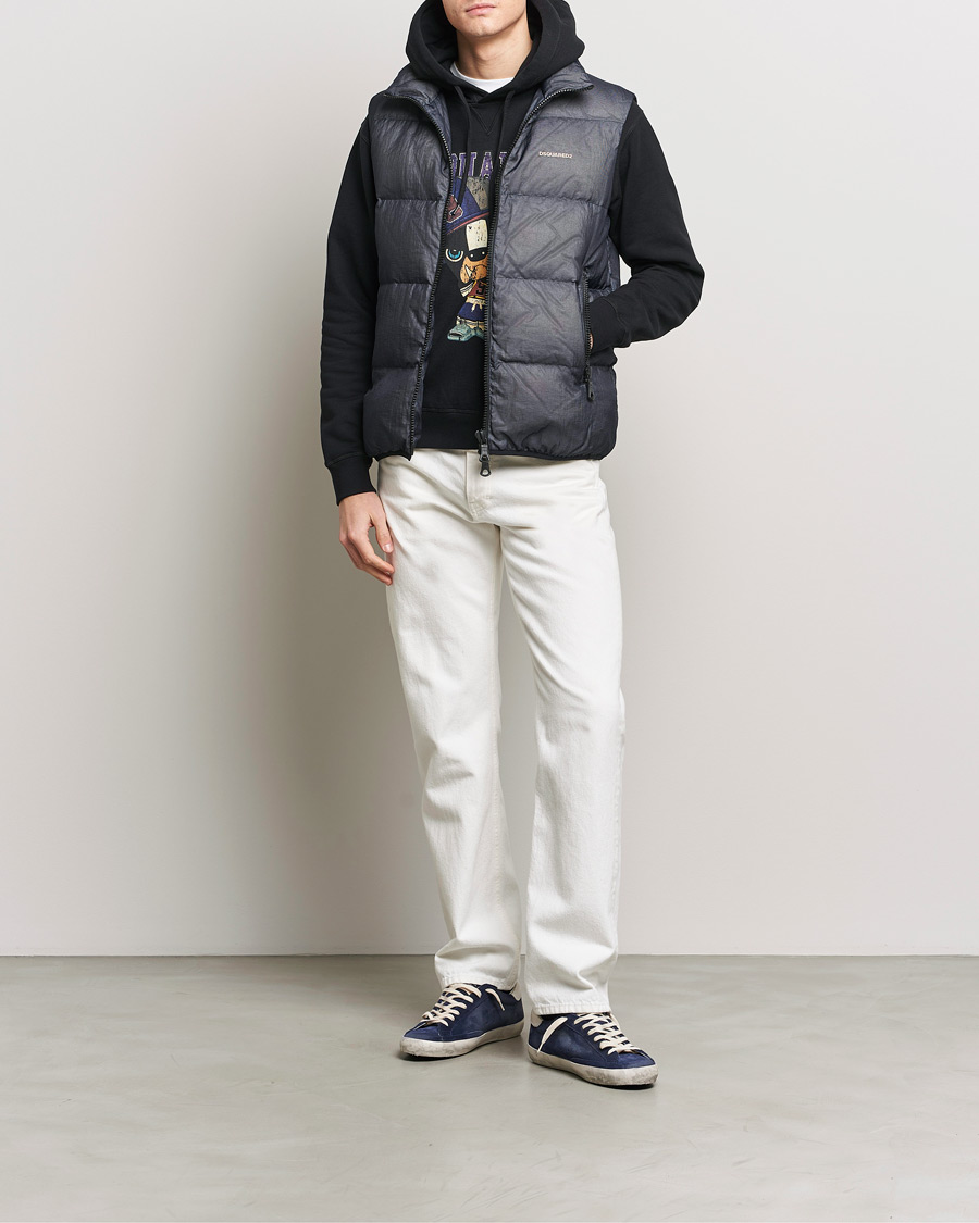 Uomini | Giacche | Dsquared2 | 3D Ripstop Puffer Vest Navy