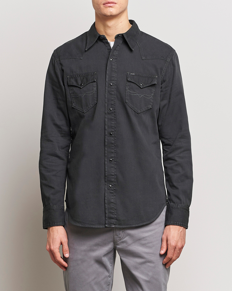 Uomini | Camicie | Polo Ralph Lauren | Western Denim Shirt Black