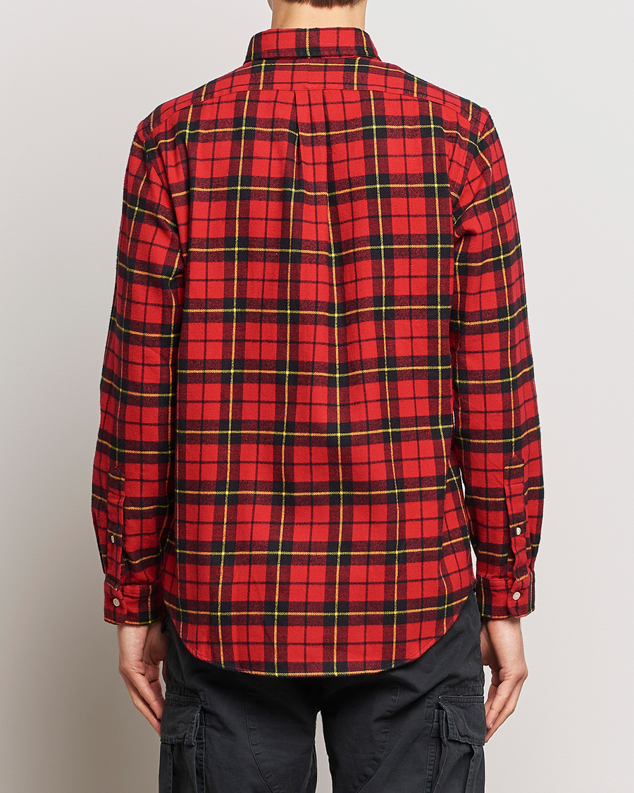 Uomini | Camicie | Polo Ralph Lauren | Lunar New Year Flannel Checked Shirt Red/Black