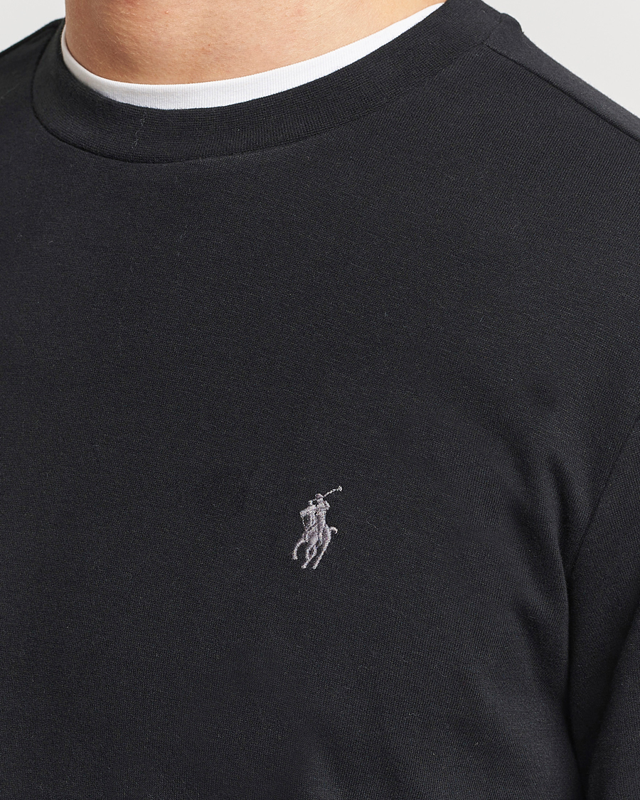 Uomini | Maglieria | Polo Ralph Lauren | Double Knitted Jersey Sweatshirt Black
