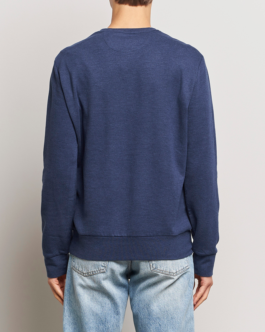 Uomini | Maglieria | Polo Ralph Lauren | Double Knitted Jersey Sweatshirt Navy Heather