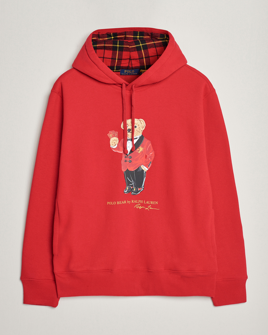 Uomini | Maglieria | Polo Ralph Lauren | Lunar New Year Bear Hoodie Red