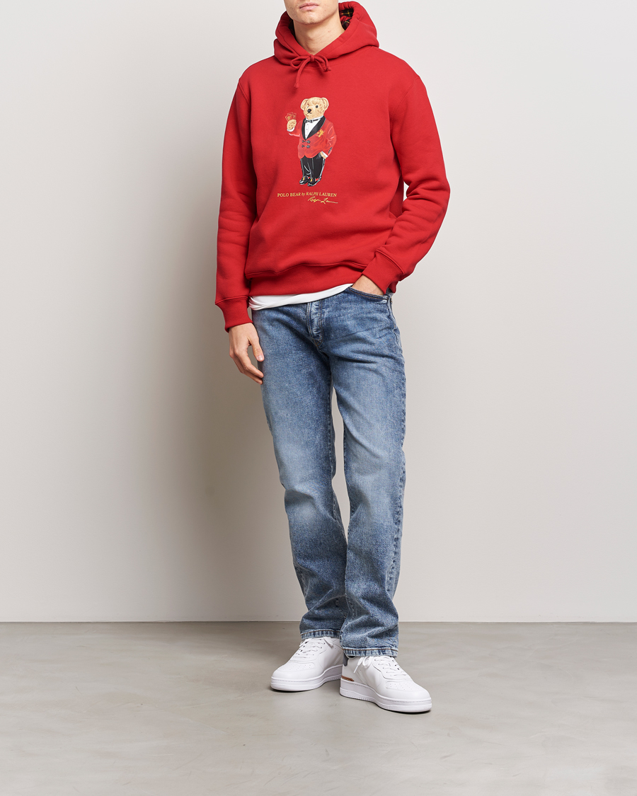 Uomini | Maglieria | Polo Ralph Lauren | Lunar New Year Bear Hoodie Red