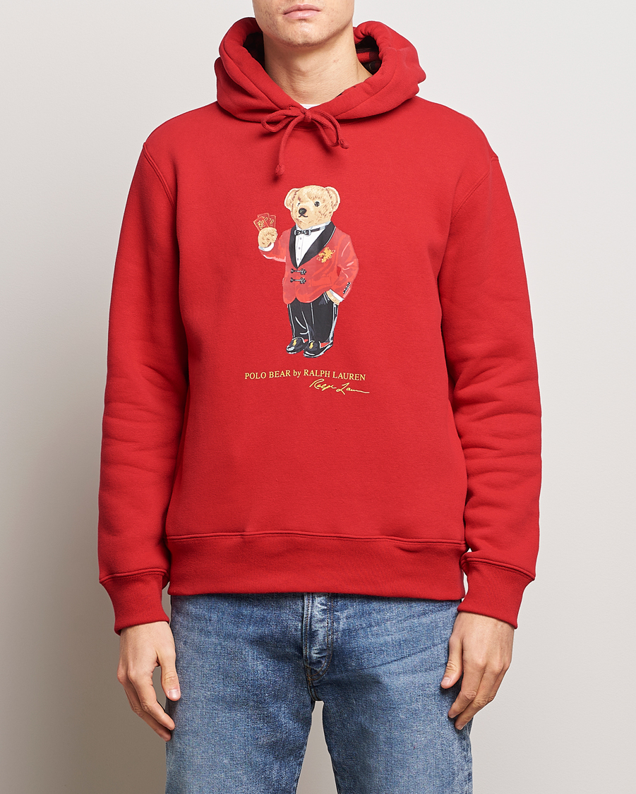 Uomini | Maglieria | Polo Ralph Lauren | Lunar New Year Bear Hoodie Red
