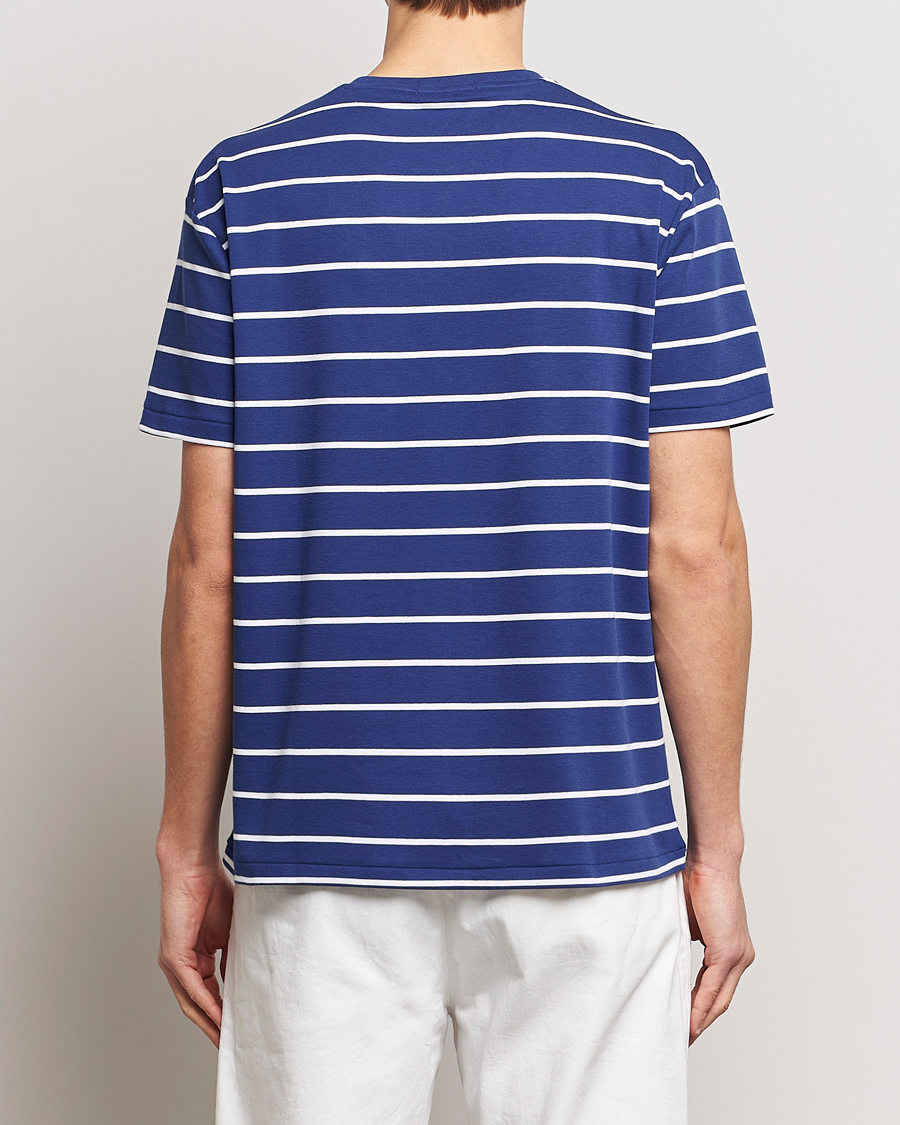 Uomini | T-shirt | Polo Ralph Lauren | Striped Crew Neck T-Shirt Blue/White