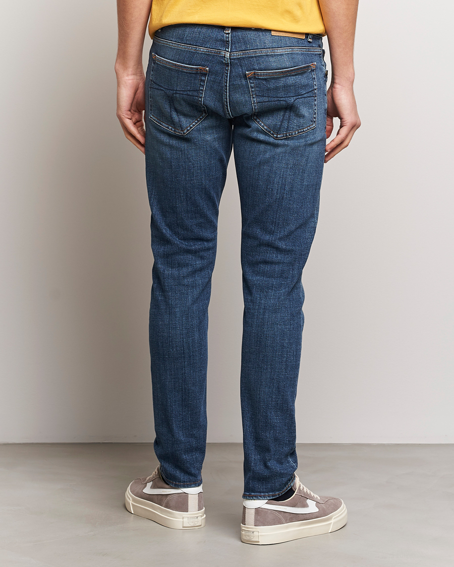 Uomini | Jeans | Tiger of Sweden | Evolve Stretch Cotton Jeans Midnight Blue