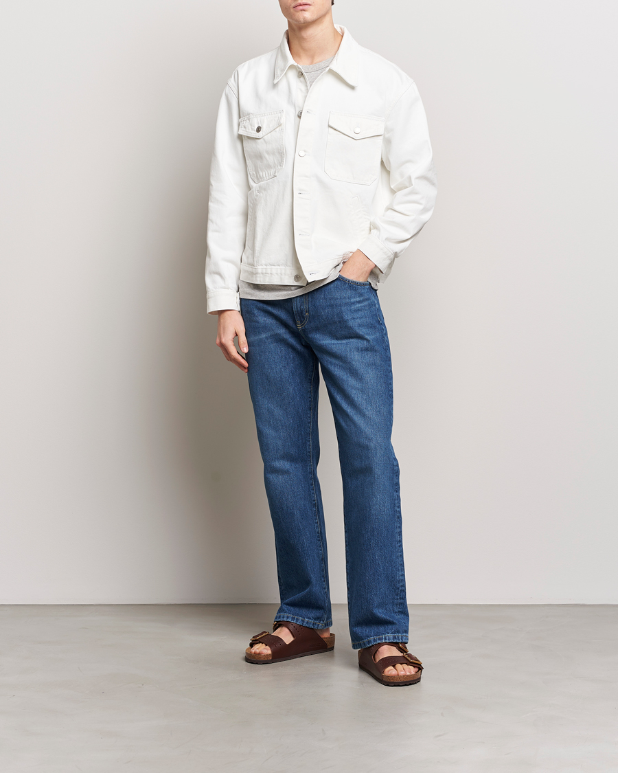 Uomini | Giacche | Jeanerica | Flo Denim Jacket Natural White