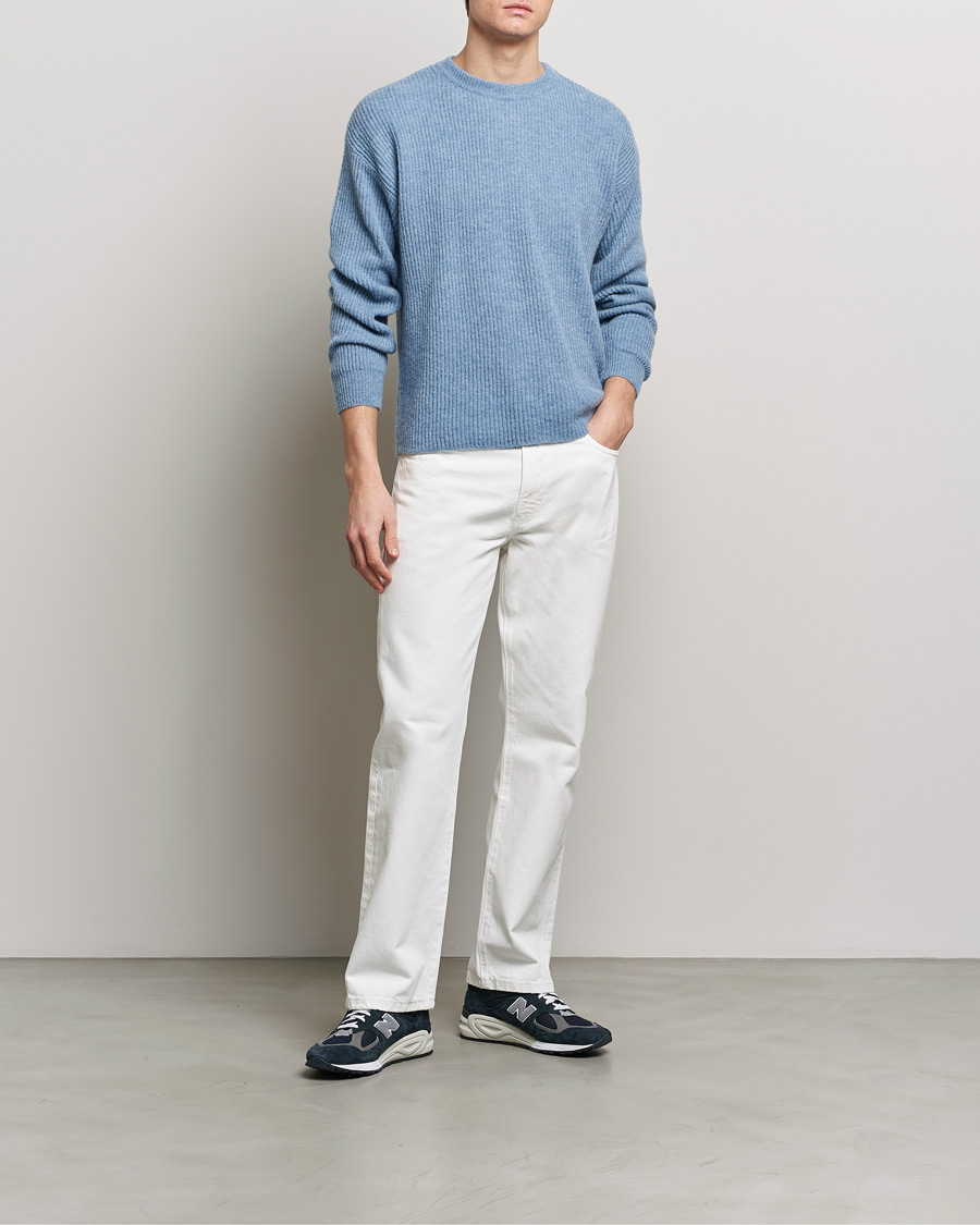 Uomini | Jeans | Jeanerica | SM010 Straight Jeans Natural White