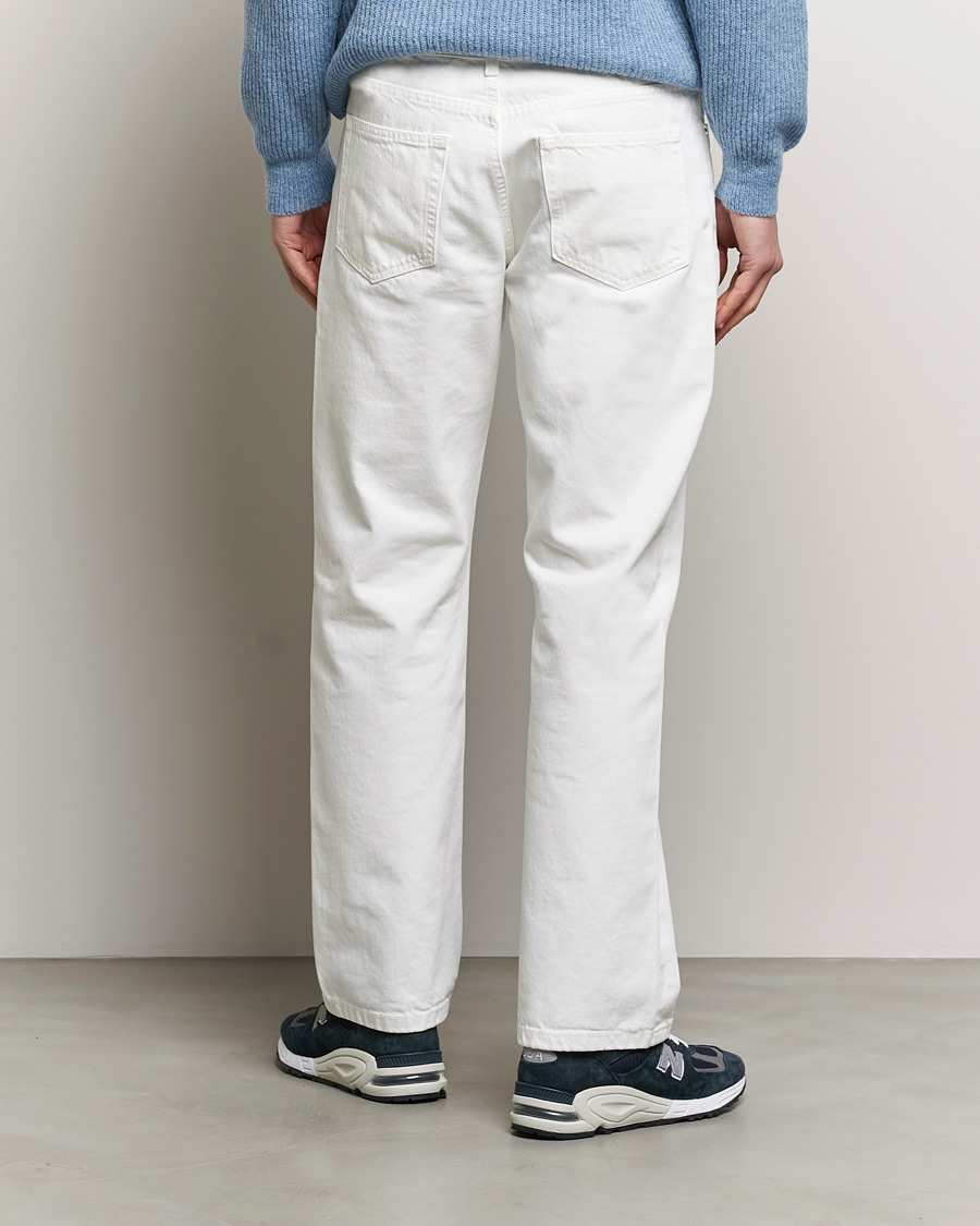 Uomini | Jeans | Jeanerica | SM010 Straight Jeans Natural White