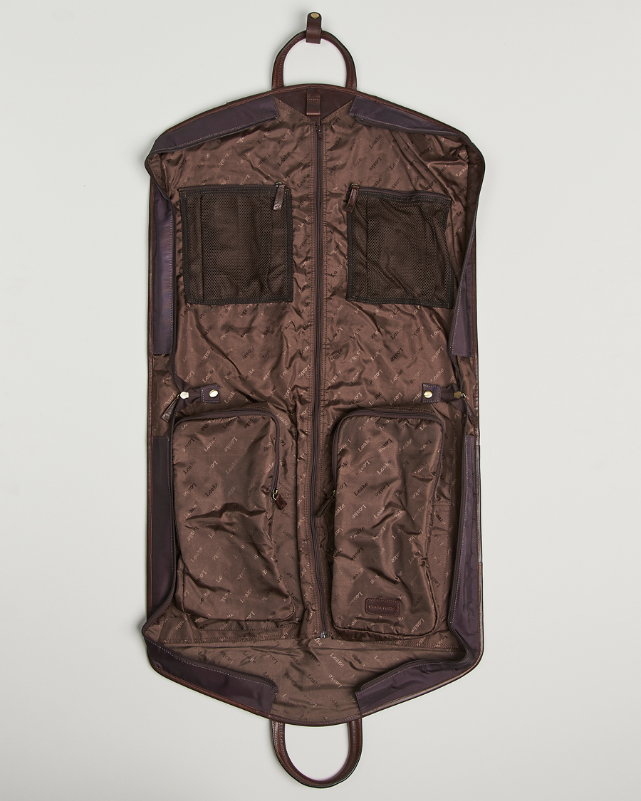 Uomini | Borse | Loake Shoemakers | London Leather Suit Carrier Brown