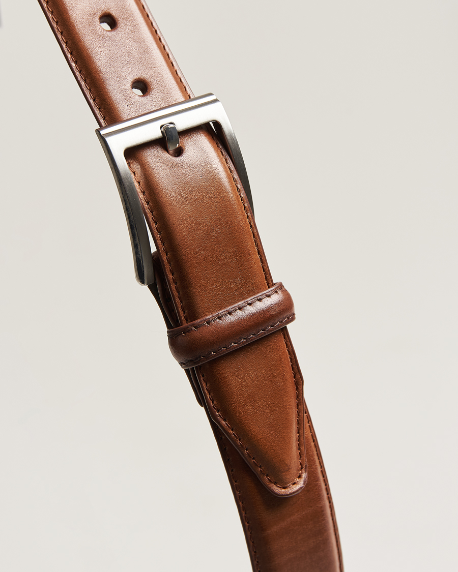 Uomini | Cinture | Loake Shoemakers | Philip Leather Belt Cedar
