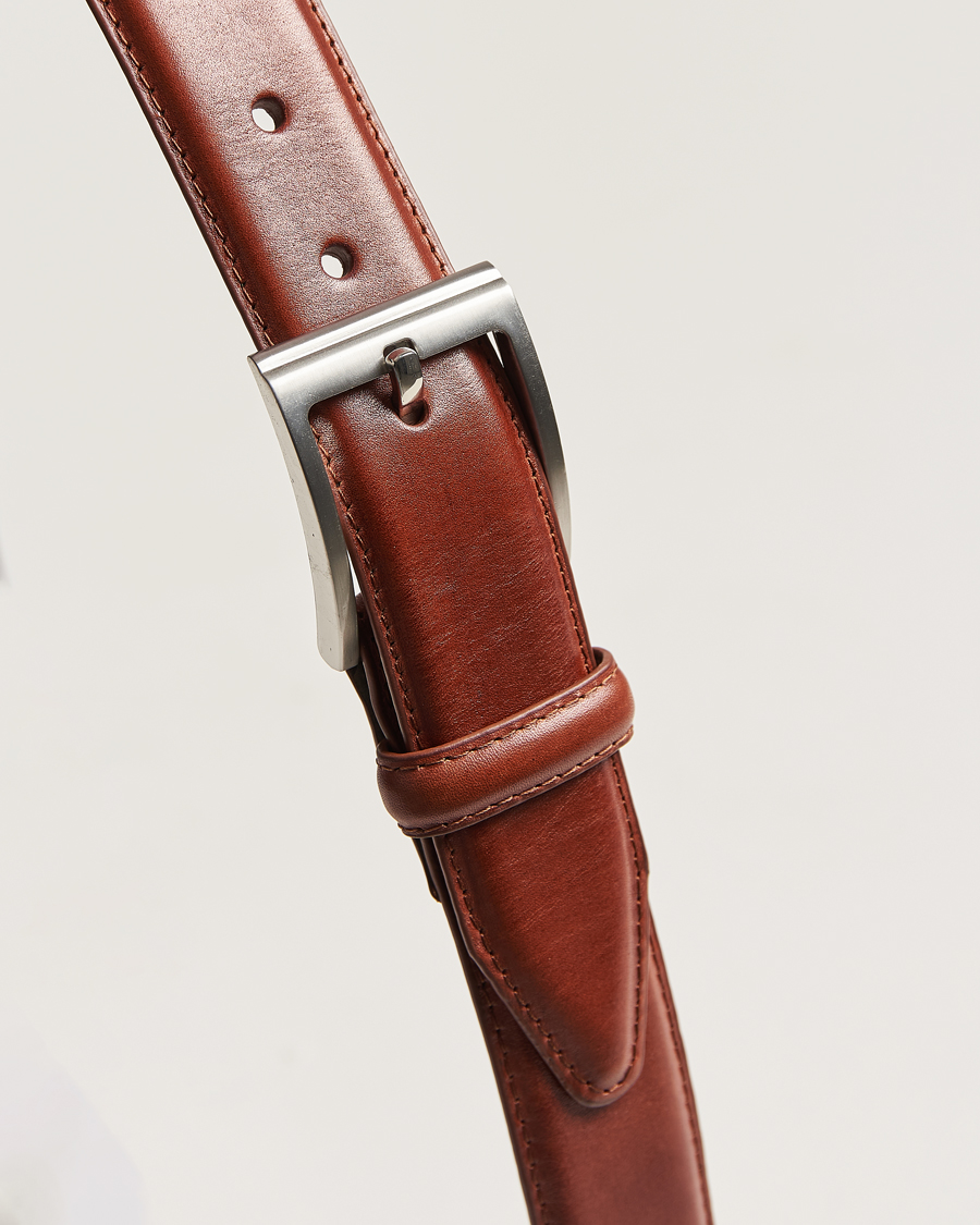 Uomini | Cinture | Loake Shoemakers | Philip Leather Belt Mahogany