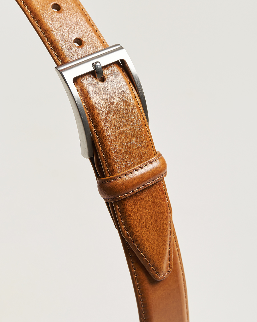 Uomini | Cinture | Loake Shoemakers | Philip Leather Belt Tan