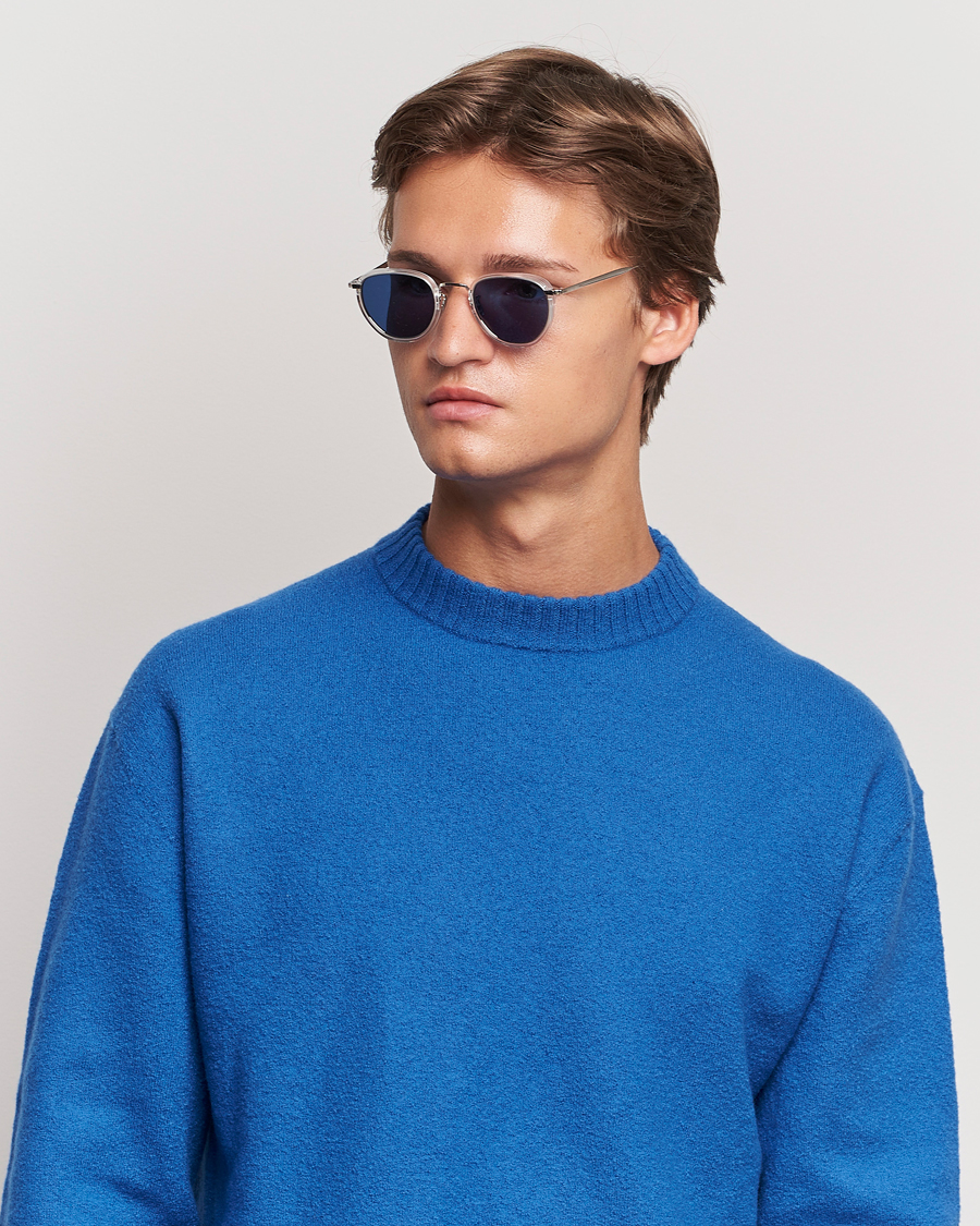 Uomini | Occhiali da sole | EYEVAN 7285 | 797 Sunglasses Silver/Blue