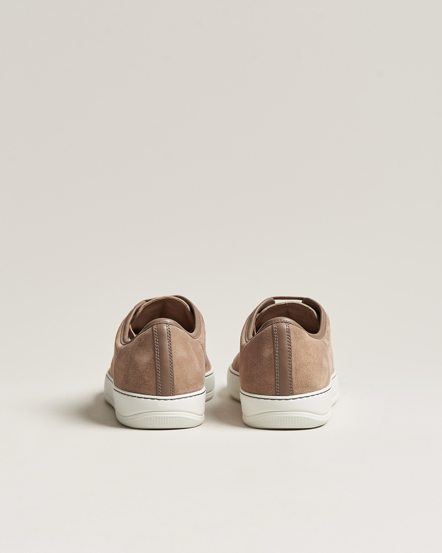 Uomini | Lanvin Nappa Cap Toe Sneaker Beige | Lanvin | Nappa Cap Toe Sneaker Beige