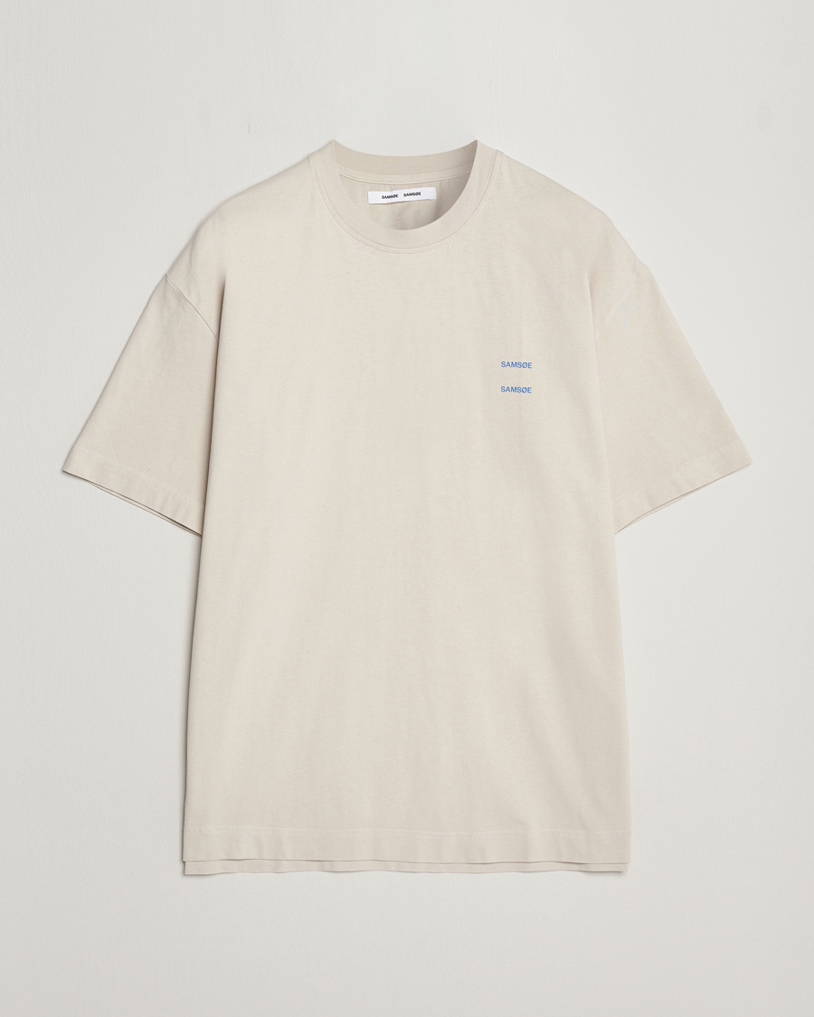 Uomini | T-shirt | Samsøe Samsøe | Joel Organic Cotton T-Shirt Moonstruck