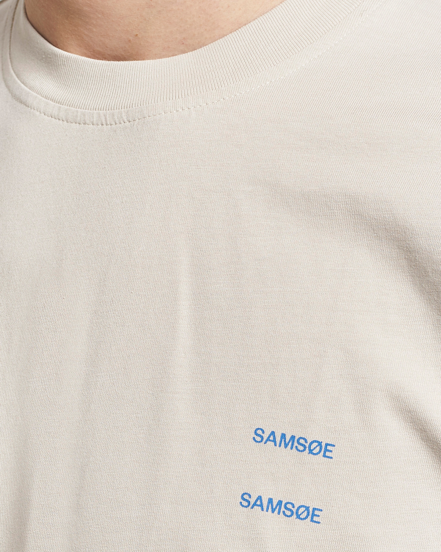 Uomini | T-shirt | Samsøe Samsøe | Joel Organic Cotton T-Shirt Moonstruck