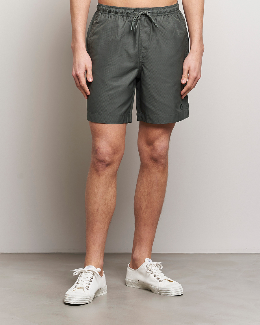 Uomini | Costumi da bagno | Fred Perry | Classic Swimshorts Field Green