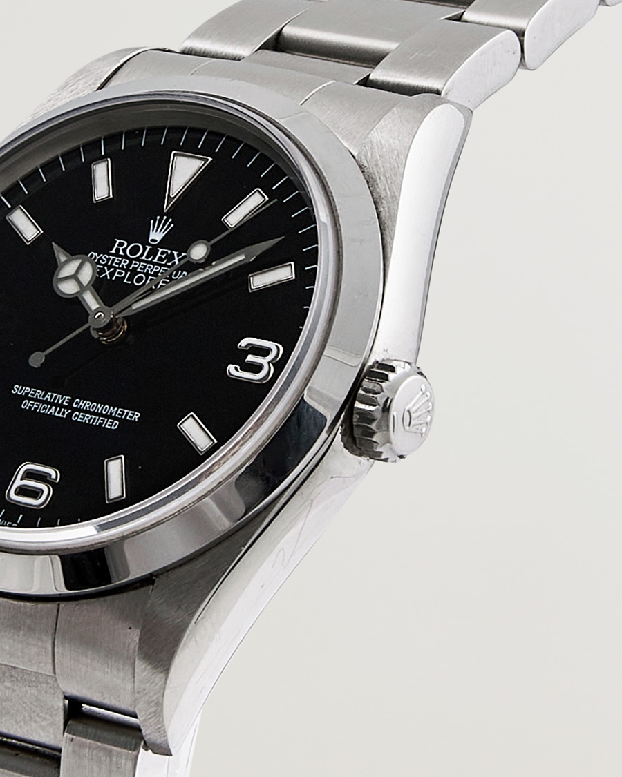 Uomini | Rolex Pre-Owned Explorer 14270 Steel Black | Rolex Pre-Owned | Explorer 14270 Steel Black