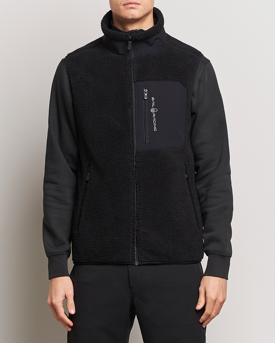 Uomini | Gilet | Sail Racing | Bowman Pile Zip Vest Carbon