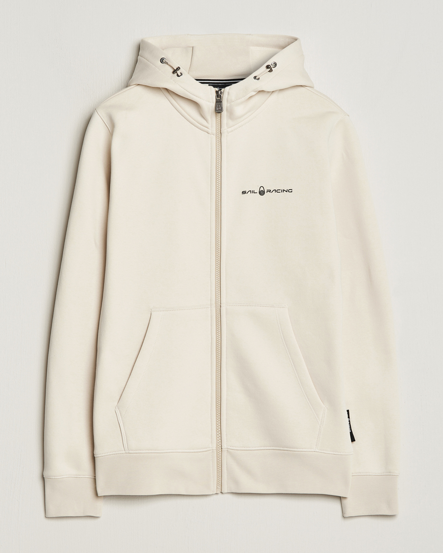 Uomini | Maglieria | Sail Racing | Bowman Full Zip Hoodie Ivory