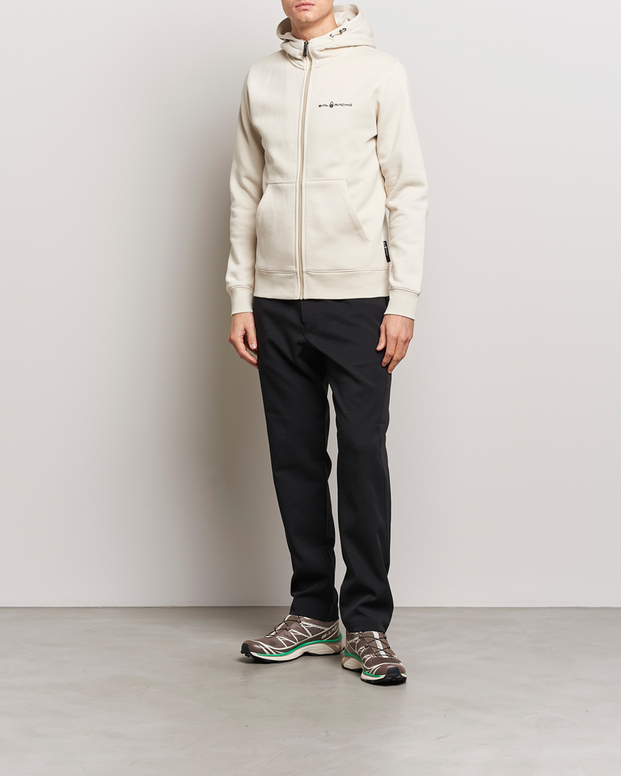 Uomini | Maglieria | Sail Racing | Bowman Full Zip Hoodie Ivory