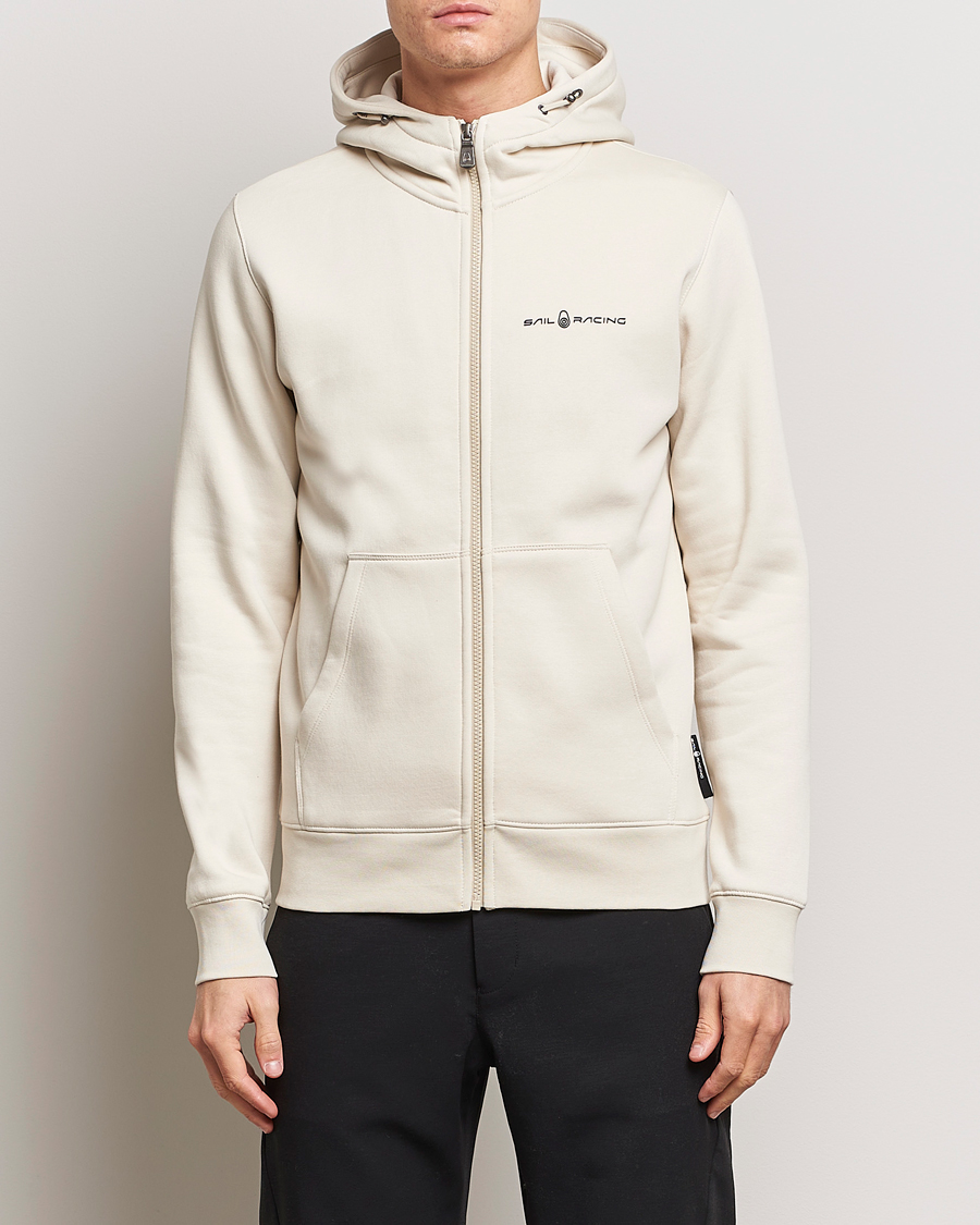 Uomini | Maglieria | Sail Racing | Bowman Full Zip Hoodie Ivory