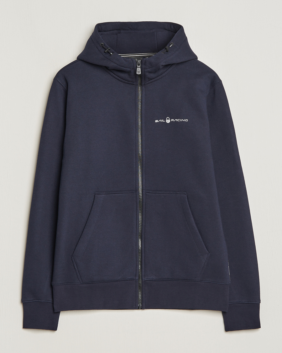 Uomini | Maglieria | Sail Racing | Bowman Full Zip Hoodie Dark Navy
