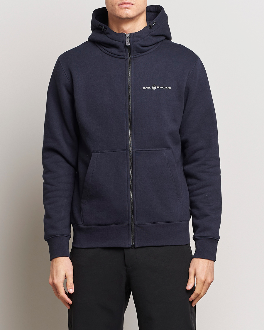 Uomini | Maglieria | Sail Racing | Bowman Full Zip Hoodie Dark Navy