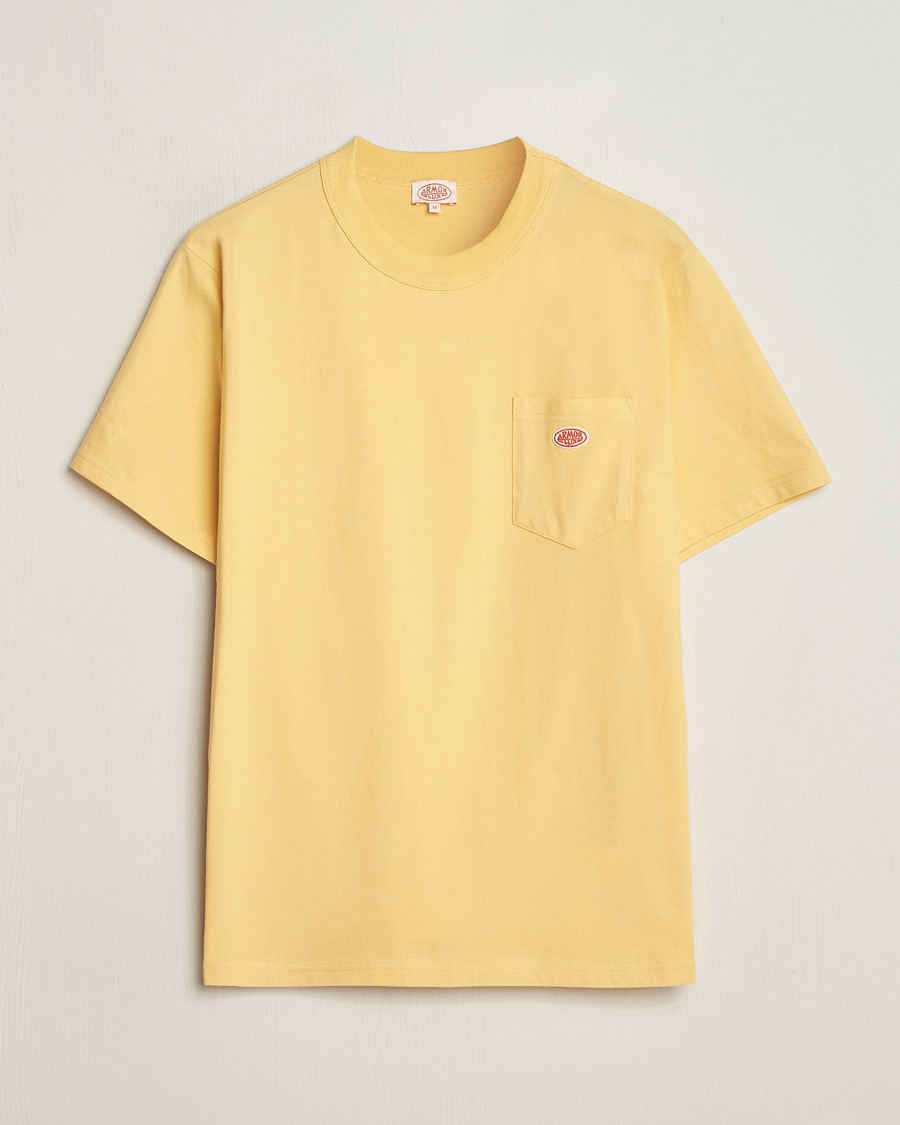 Uomini | T-shirt | Armor-lux | Callac Pocket T-Shirt Yellow
