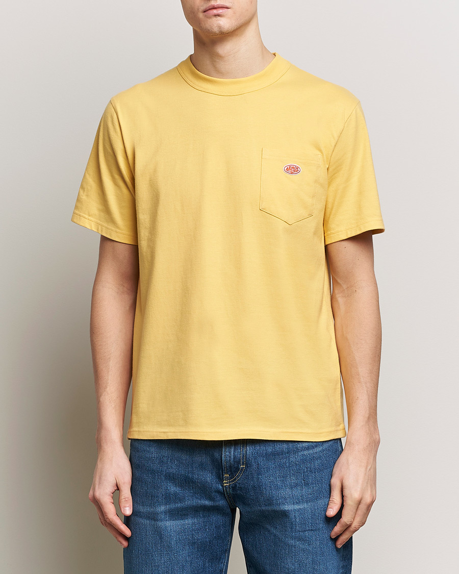 Uomini | T-shirt | Armor-lux | Callac Pocket T-Shirt Yellow