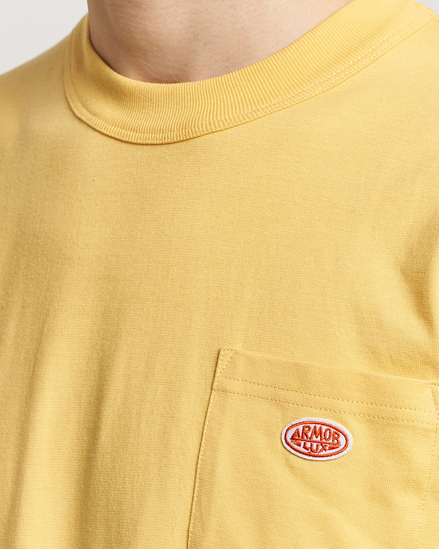 Uomini | T-shirt | Armor-lux | Callac Pocket T-Shirt Yellow